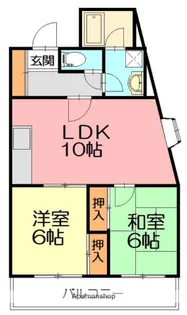 ジョーマリーハイツⅡ【1階】の間取り