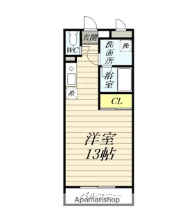 ブロムストⅢ【1階】の間取り