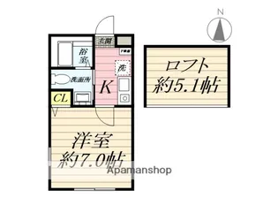 エルヴールⅡ【2階】の間取り