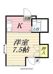 ダイキョウマンション第1【1階】の間取り