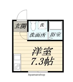 リヴェール南林間【2階】の間取り