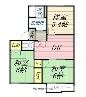 スプルースⅣC棟【2階】の間取り