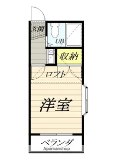 リシェス共ヶ岡【1階】の間取り