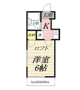 テラハウス【1階】の間取り