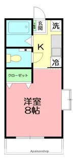 ベルフォルト【2階】の間取り