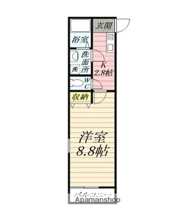 SKY HILLS Ⅰ【2階】の間取り