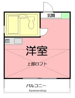 共恵アパート【2階】の間取り