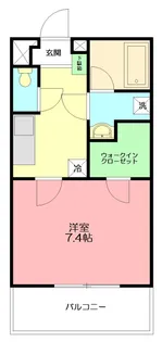 ルナ アイリス【4階】の間取り