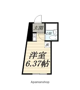 ルミネ代官【2階】の間取り