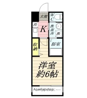 ラフィーナー大和【2階】の間取り