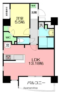 ケインズ湘南Ⅱ【5階】の間取り