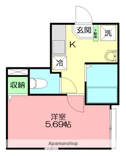 RICCO FORESTA【1階】の間取り