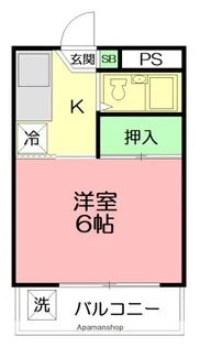 第一コーポナルセ【1階】の間取り