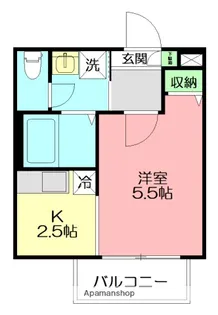 AXIZ湘南【2階】の間取り