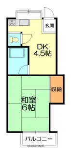 笠原ハイツ【1階】の間取り