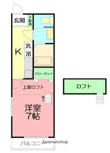 アンジェリカⅡ【2階】の間取り