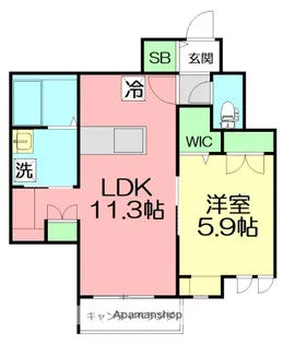 ARTORYSⅡ【3階】の間取り