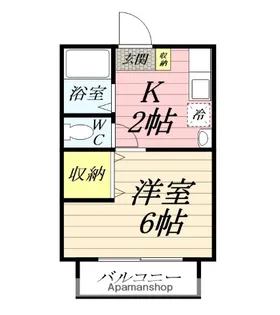 エスポワール【1階】の間取り