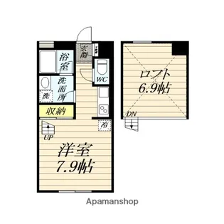 桜森スクエアⅡ【2階】の間取り