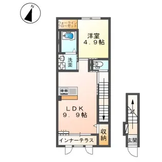 RUBELUSO(ルベルソ)【2階】の間取り