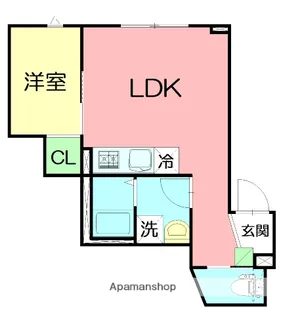アルナージュ【3階】の間取り