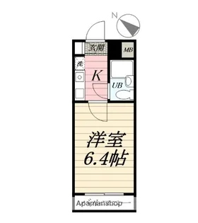 アップルコート南林間【3階】の間取り