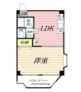 信光ビル【2階】の間取り