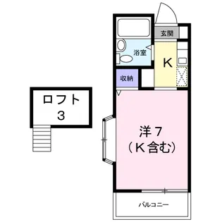 池田ハイツB【2階】の間取り