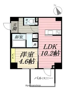 ルヴェール【6階】の間取り