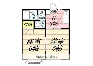 レオパレス大和第6【1階】の間取り