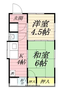 神奈川県平塚市上平塚【一戸建】の間取り
