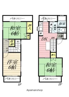 ライフスペース久野【1階】の間取り