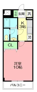 さがみ野セントラルビル Ⅱ【3階】の間取り