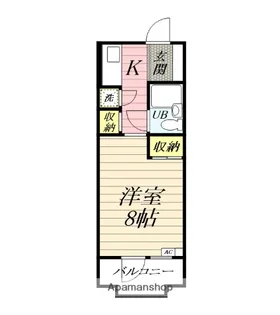 エムズ南林間【4階】の間取り
