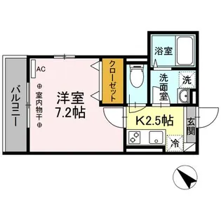 マ・メゾン鵠沼花沢 B【2階】の間取り