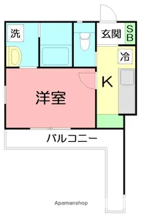 BRIGHT STAGE TSUJIDO【3階】の間取り