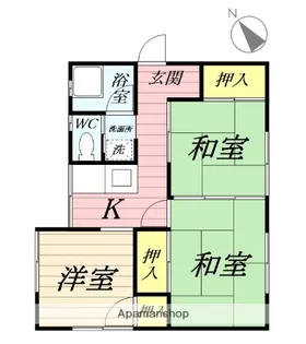 神奈川県平塚市撫子原【一戸建】の間取り