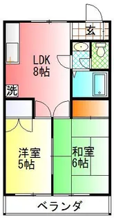グリーンライフ奥津【206号室号室】の間取り