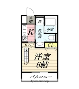 ベルメール湘南辻堂【1階】の間取り