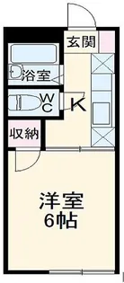 クロノス真田【2階】の間取り