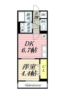 YOUTH VILLAGE北矢名【2階】の間取り