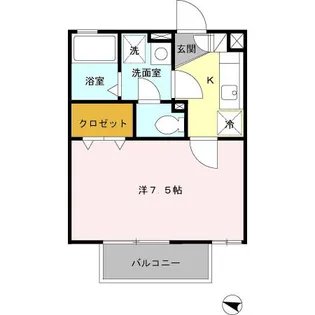 ビラージュ【3階】の間取り