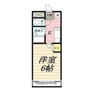 ヒルズ鶴間【3階】の間取り