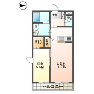 エバーリーフ【3階】の間取り
