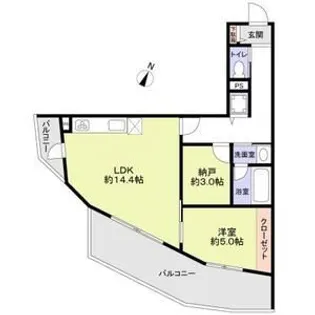 THE TAKASUNA KULTURCE【2階】の間取り