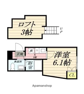 メゾン・ド・アベニール【1階】の間取り