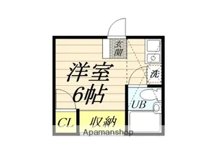 エルム南林間【2階】の間取り