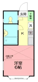 パンシオン善行NO.2【2階】の間取り