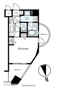 グリフィン横浜・西口壱番館【3階】の間取り
