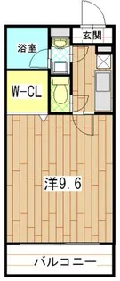ベルク【101号室】の間取り